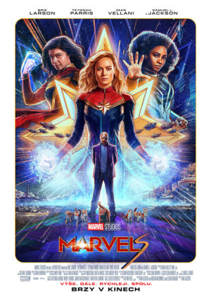 Náhled plakátu k filmu The Marvels